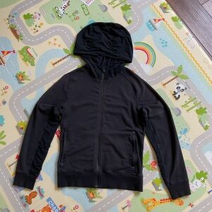 Lululemon full zip Black Hoodie Jacket